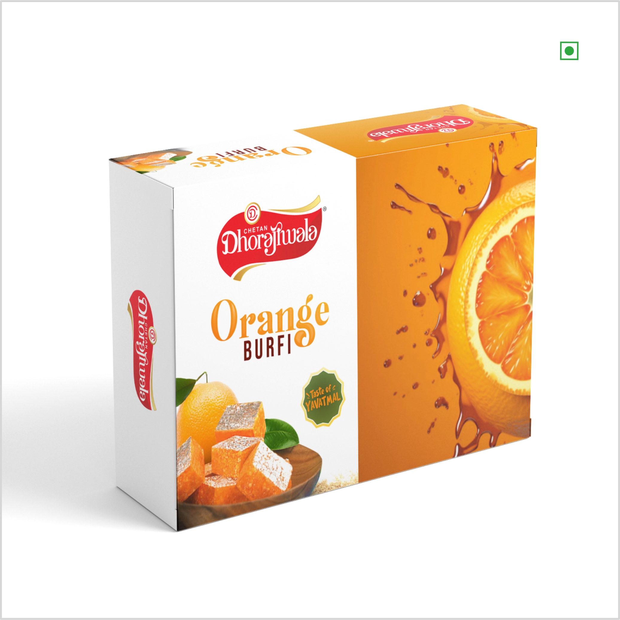 ORANGE BURFI